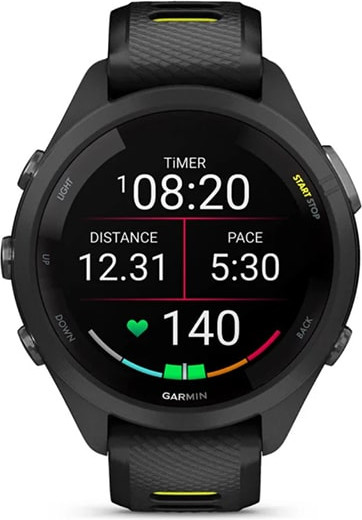 Изображение товара Умные часы Garmin Forerunner 265S 41.7mm / 010-02810-13 (черный)