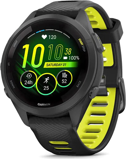 Изображение товара Умные часы Garmin Forerunner 265S 41.7mm / 010-02810-13 (черный)
