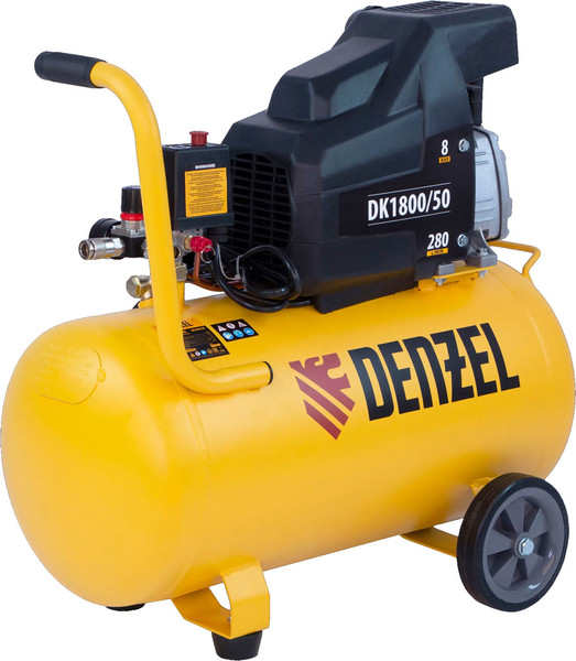 Изображение товара Воздушный компрессор Denzel DK1800/50 Х-PRO / 58068