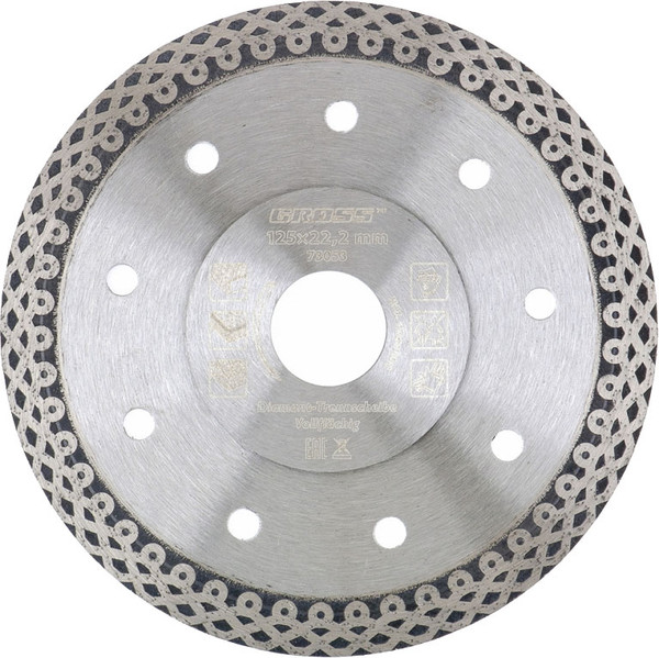 Изображение товара Отрезной диск алмазный Gross 73056