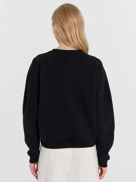 Изображение товара Свитшот Mark Formelle 122982 (р.164/170-84-90, черный/529-D вышивка)