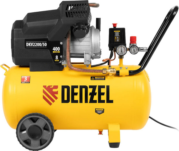 Изображение товара Воздушный компрессор Denzel DKV2200/50 Х-PRO / 58083