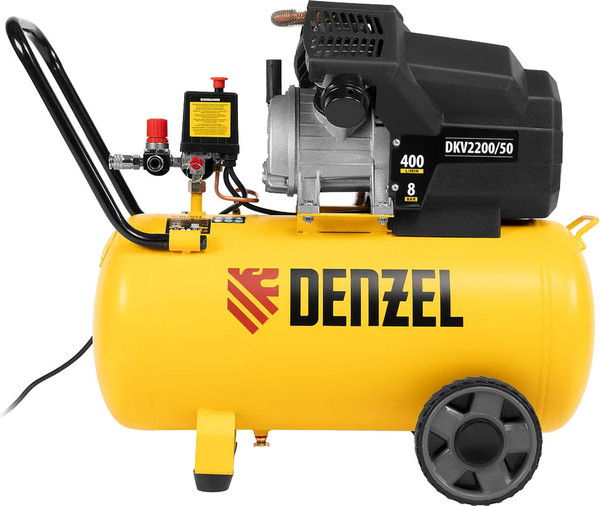 Изображение товара Воздушный компрессор Denzel DKV2200/50 Х-PRO / 58083