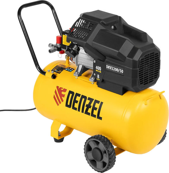 Изображение товара Воздушный компрессор Denzel DKV2200/50 Х-PRO / 58083