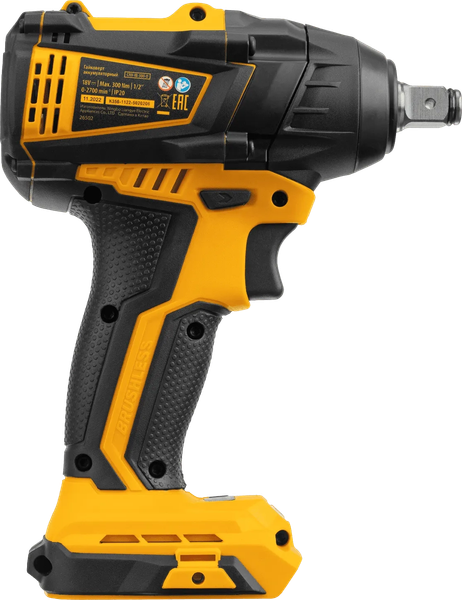 Изображение товара Аккумуляторный гайковерт Denzel CIW-IB-300-0 / 26502