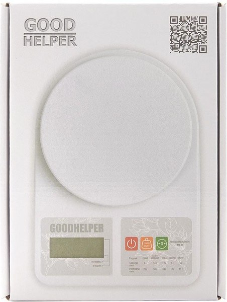 Изображение товара Кухонные весы Goodhelper KS-S01 (белый)