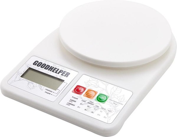 Изображение товара Кухонные весы Goodhelper KS-S01 (белый)