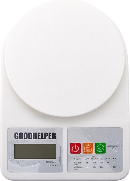 Изображение товара Кухонные весы Goodhelper KS-S01 (белый)