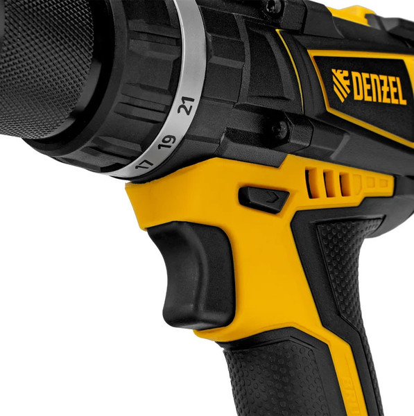 Изображение товара Аккумуляторная дрель-шуруповерт Denzel CIDB-IB-18-02 / 26130