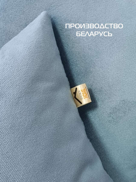 Изображение товара Подушка декоративная MATEX Aria Premium Velours / 65-463 (светло-синий)