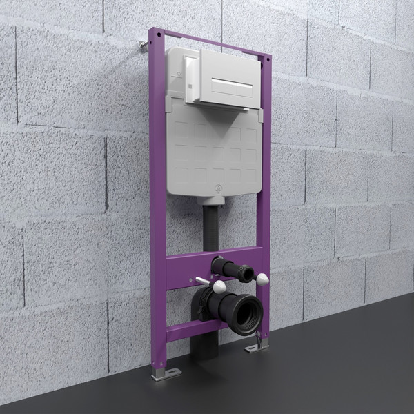 Изображение товара Кнопка для инсталляции Triton Pro EVO (белый, матовый)