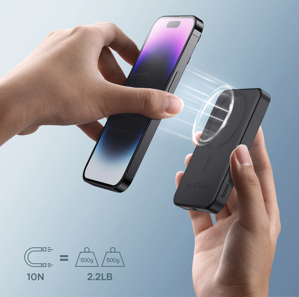 Изображение товара Портативное зарядное устройство Baseus PPCXM05 / P10022107113-00 (Cluster Black)