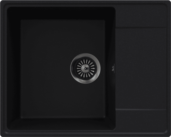 Изображение товара Мойка кухонная Maunfeld Lacrima 605 MFQS-605B (черный)