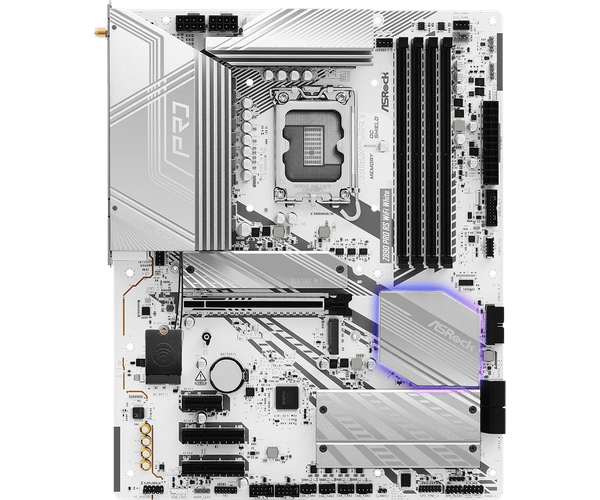 Изображение товара Материнская плата AsRock Z890 Pro RS WiFi White