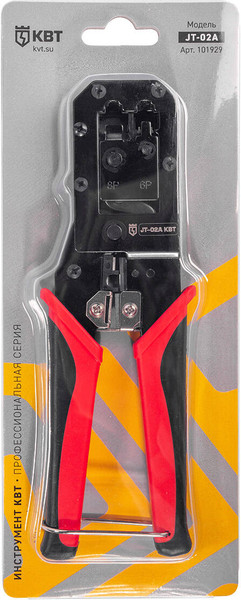 Изображение товара Инструмент обжимной КВТ JT-02A / 101929