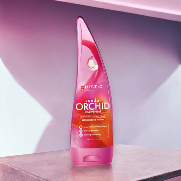 Изображение товара Гель для душа Mistic Vanda Orchid с экстрактами центеллы и зеленого чая (250мл)