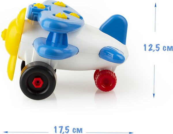 Изображение товара Игрушка-конструктор Стром Самолет Джет У1045