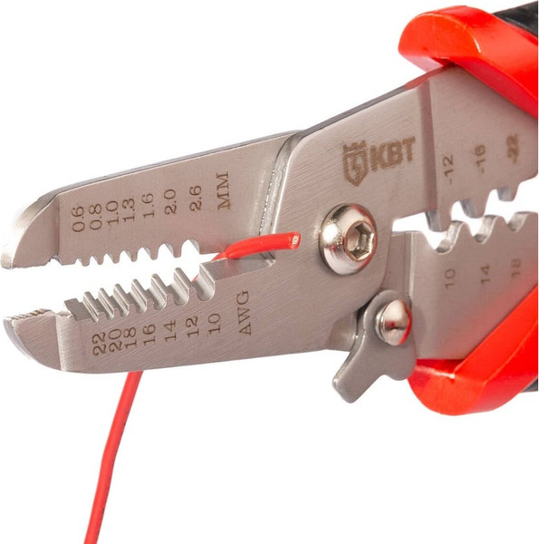 Изображение товара Инструмент для зачистки кабеля КВТ Профи WSS-01 / 102398