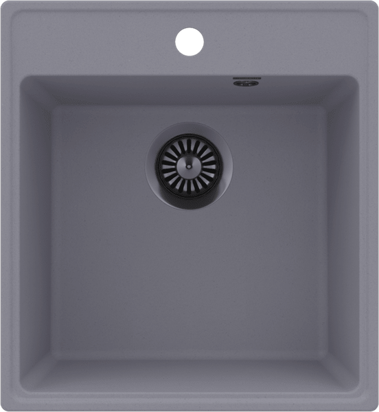 Изображение товара Мойка кухонная Maunfeld Perla 460 MFQS-460LGR (светло-серый)