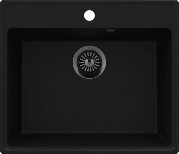 Изображение товара Мойка кухонная Maunfeld Perla 580 MFQS-580B (черный)