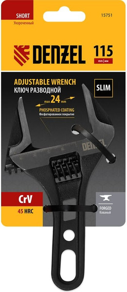 Изображение товара Гаечный ключ Denzel 15751