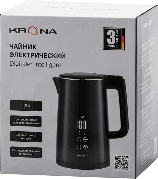 Изображение товара Электрочайник Krona Digitaler Intelligent / КА-00008501