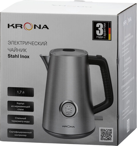 Изображение товара Электрочайник Krona Stahl Inox / КА-00008503