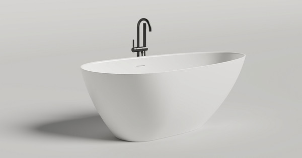 Изображение товара Ванна из искусственного камня Salini Paola 172x83 / 1015204M (S-Stone, белый матовый)