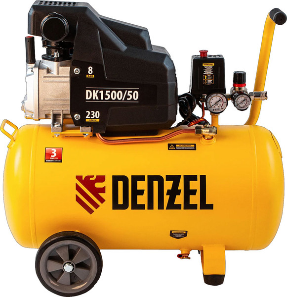 Изображение товара Воздушный компрессор Denzel DK1500/50 Х-PRO / 58064