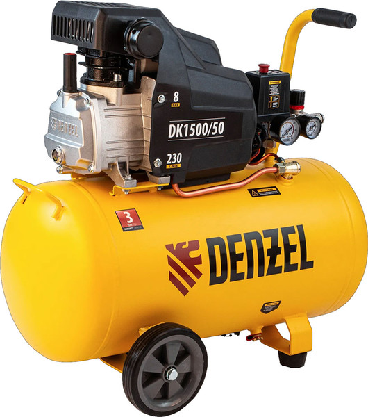 Изображение товара Воздушный компрессор Denzel DK1500/50 Х-PRO / 58064