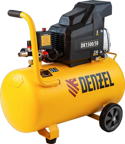 Изображение товара Воздушный компрессор Denzel DK1500/50 Х-PRO / 58064