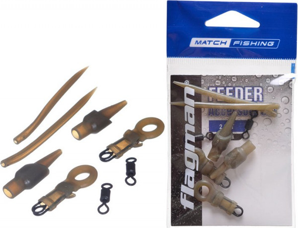 Изображение товара Комплект оснастки для приманки Flagman Fishing Feeder Running Rig Set KC0001 (2шт)