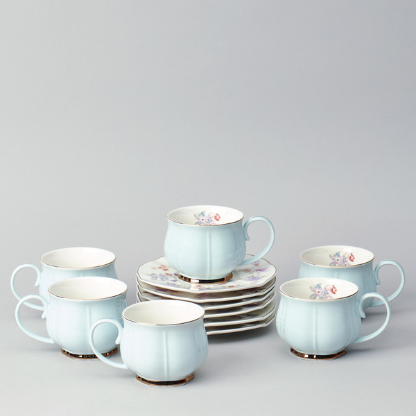 Изображение товара Набор для чая/кофе Lefard Времена года 42-565 (голубой)