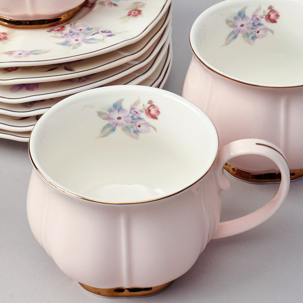 Изображение товара Набор для чая/кофе Lefard Времена года 42-566 (розовый)