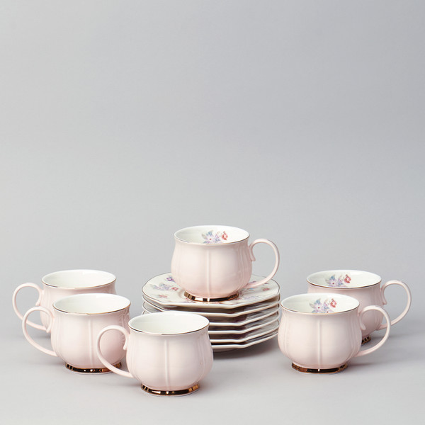 Изображение товара Набор для чая/кофе Lefard Времена года 42-566 (розовый)