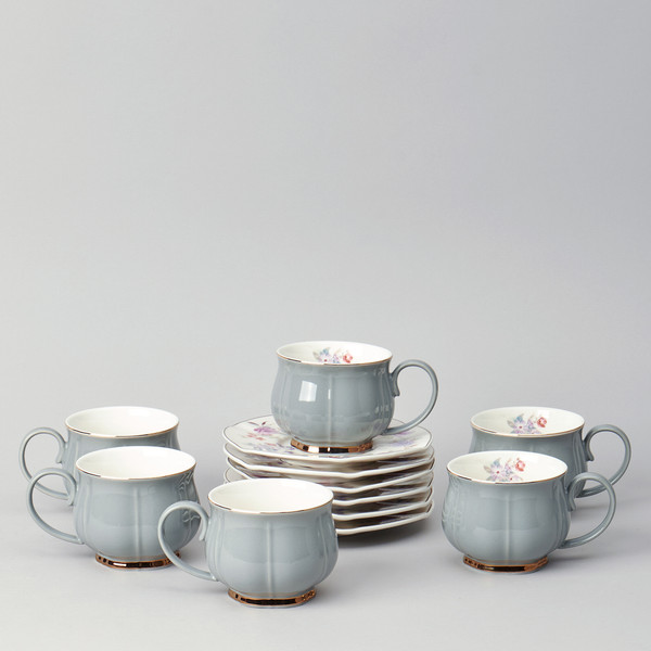 Изображение товара Набор для чая/кофе Lefard Времена года 42-567 (серый)