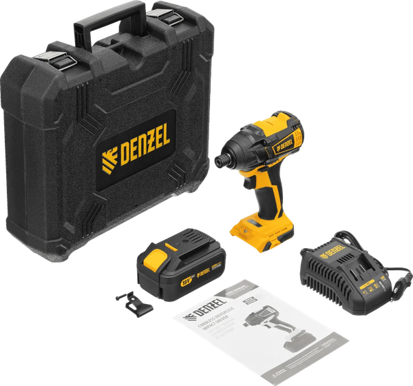 Изображение товара Аккумуляторный шуруповерт Denzel CID-IB-200 / 26510