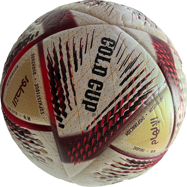 Изображение товара Футбольный мяч Gold Cup FB5 (золотисто-красный)