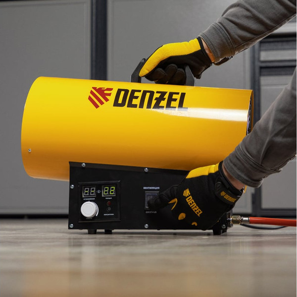 Изображение товара Тепловая пушка газовая Denzel GHG-15i / 96478