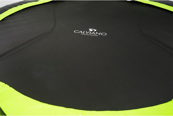 Изображение товара Батут Calviano 252см Inside Master (пружинный с защитной сеткой, зеленый)