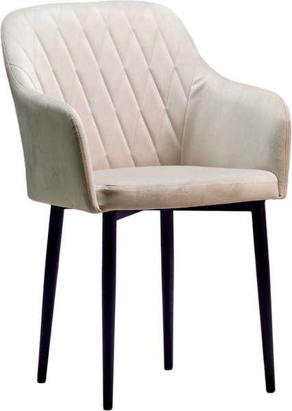 Изображение товара Стул Памир Марсель F06  (светло-бежевый/черная опора)