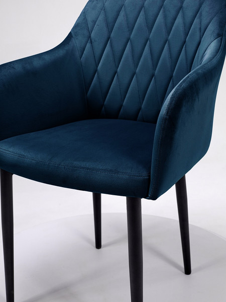 Изображение товара Стул Памир Марсель F77  (синий/черная опора)