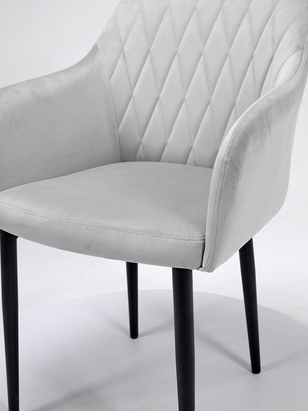 Изображение товара Стул Памир Марсель F80  (серый минт/черная опора)