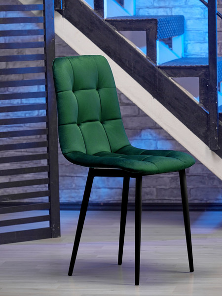 Изображение товара Стул Памир Саваж F74 (зеленый/черная опора)