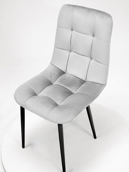 Изображение товара Стул Памир Саваж F80 (серый минт/черная опора)