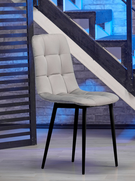 Изображение товара Стул Памир Саваж F81 (светло-серый/черная опора)