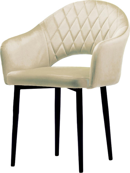 Изображение товара Стул Памир София F06 (светло-бежевый/черная опора)