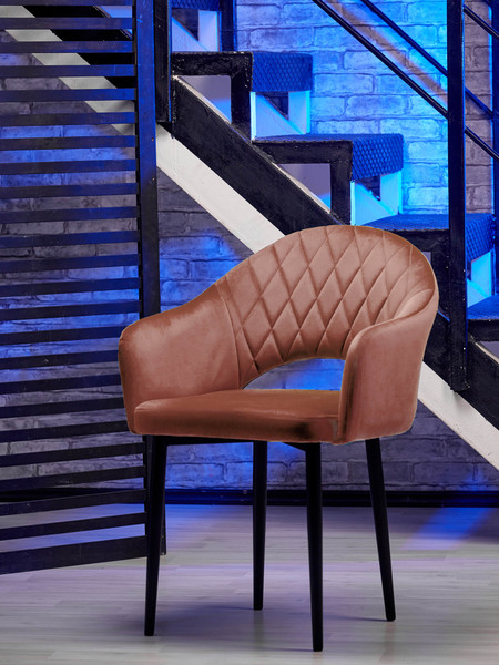 Изображение товара Стул Памир София F62 (розовый/черная опора)