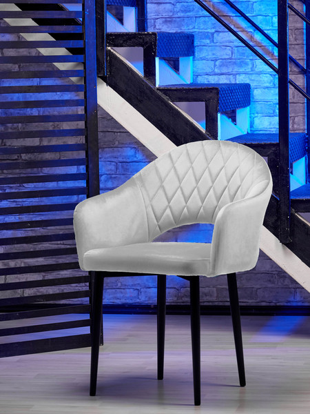 Изображение товара Стул Памир София F80 (серый минт/черная опора)