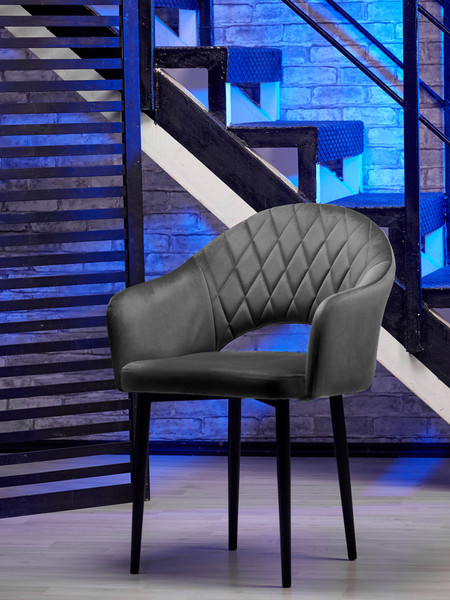 Изображение товара Стул Памир София F83 (серый/черная опора)